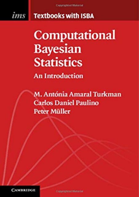 [+][PDF] TOP TREND Computational Bayesian Statistics: An Introduction (Institute of Mathematical Statistics Textbooks)  [NEWS]