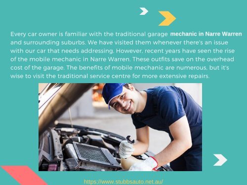 Mobile Mechanic in Narre Warren