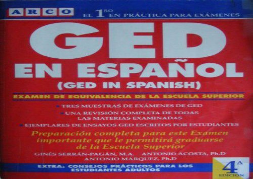 Ebook [Kindle]  Ged En Espanol: El Nuevo Examen De Equivalencia De La Escuela Superior/Ged in Spanish EBook