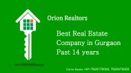 Best Real Estate Company - Orion Realtors