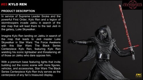 SW-Black Series Centerpieces