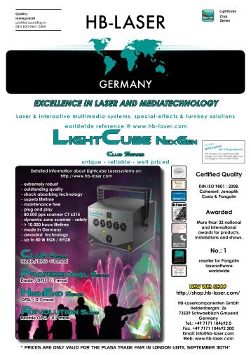 LightCube NEXGEN - HB-Laser
