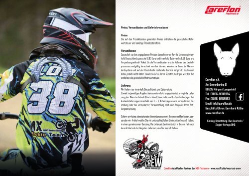 Careflon Offroad-Helm-Katalog 2019