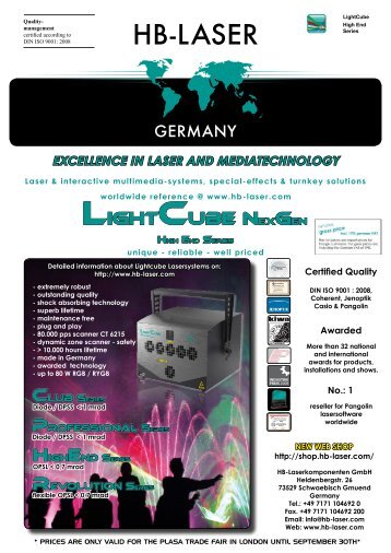 LightCube NEXGEN - HB-Laser