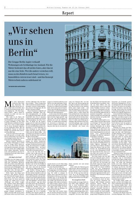 Berliner Zeitung 23.02.2019