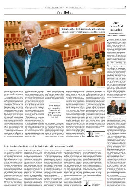 Berliner Zeitung 23.02.2019