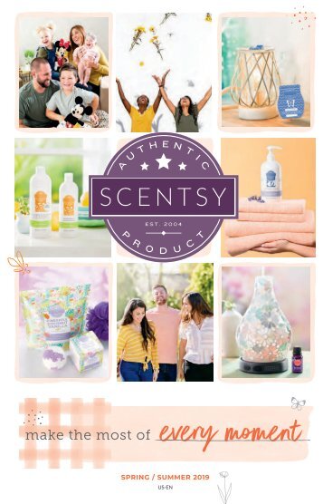Scentsy Spring/Summer 2019 Catalog