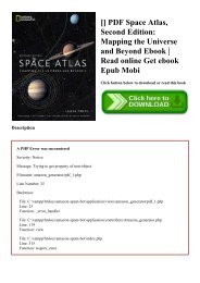 Space Atlas Mapping The Universe And Beyond Pdf Epub]$$ Space Atlas Second Edition Mapping The Universe And Beyond [Pdf  Mobi Epub]