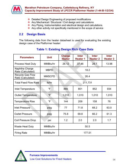 FIS-483 Consolidated Engineering Study Report