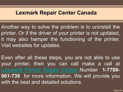 Find Solutions at Lexmark Printer Service Center-converted