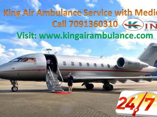 Convenient Patient Transfer Service in Delhi by King Air Ambulance