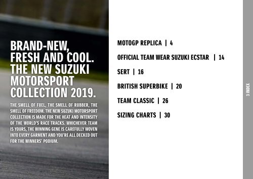 SUZUKI MOTORSPORT COLLECTION 2019