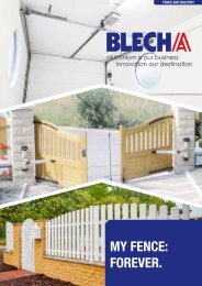 Blecha - Fences and balconies