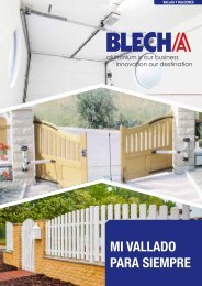 Blecha - Vallas y balcones