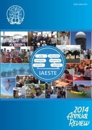 IAESTE Annual Review 2018