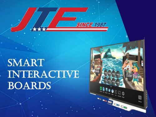 Buy Smart Interactive Boards from JTF Business Systems  