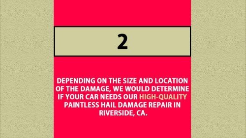 How PDR-ONE Handles Your Hail Damage Repair In Riverside CA