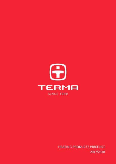 Termaheat - Catálogo + Tarifa - 2018