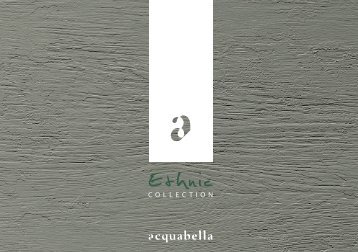 Acquabella - Catálogo - folleto Ethnic