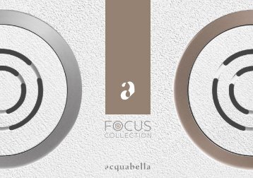 Acquabella - Catálogo - folleto Focus