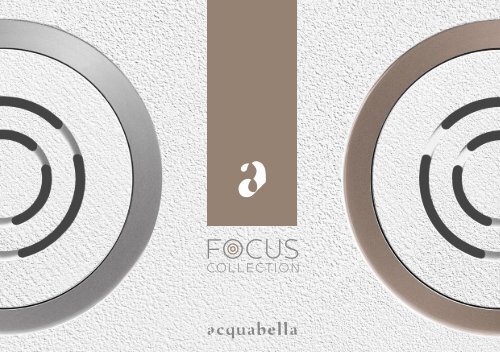 Acquabella - Catálogo - folleto Focus