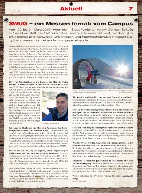 Allalin News Nr. 2/2019