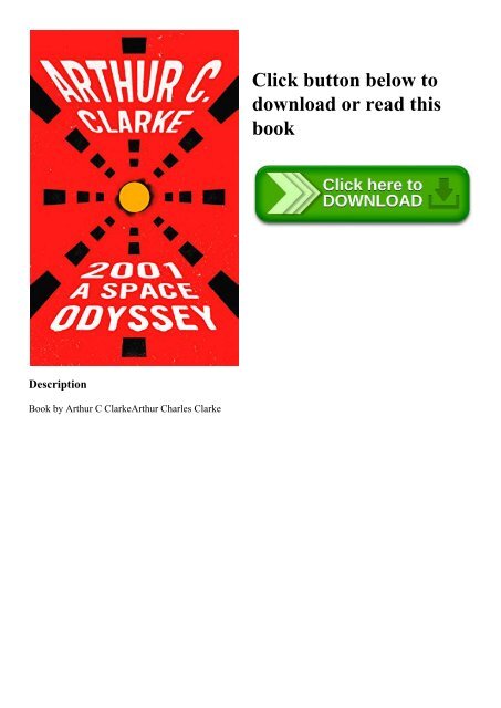 Read 2001 A Space Odyssey Free Ebook