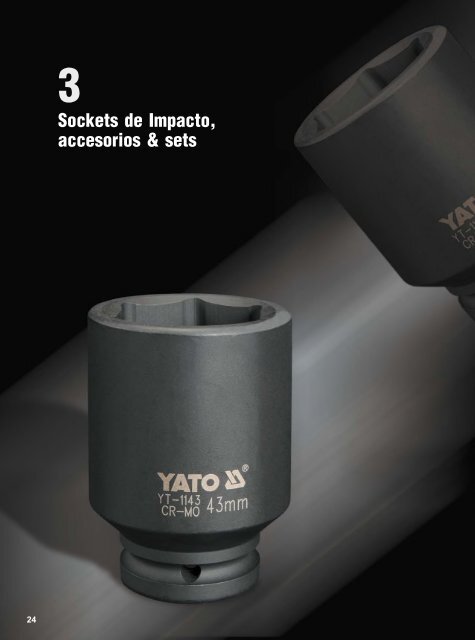 Catálogo de Sockets de Impacto, Accesorios y Sets Yato by Carbone
