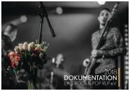 LAG ROCK&POP - Dokumentation 2018