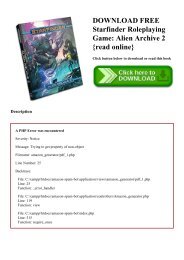starfinder alien archive 2 pdf starfinder alien archive 2 pdf