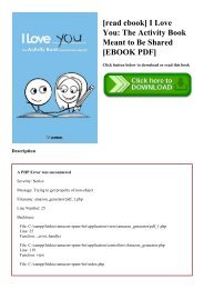 [read ebook] I Love You The Activity Book Meant to Be Shared [EBOOK PDF]