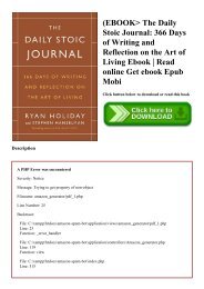 the daily stoic journal pdf download
