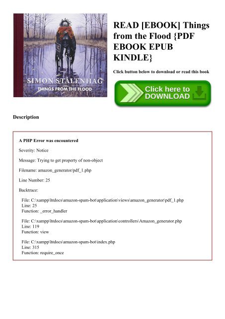 Things from the Flood - free PDF and EPUB ebook things from the flood pdf download