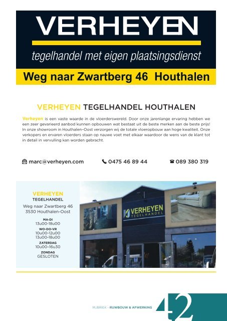 BouwMagazine Midden-Limburg 2019-2020