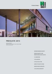 PREISLISTE 2013 - H-Bau Technik GmbH