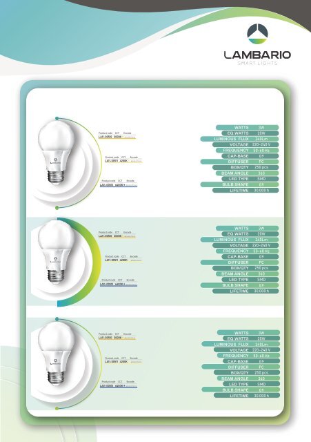 Katalogu LED Lights 