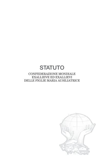 Statuto Exal.  FMA 2015