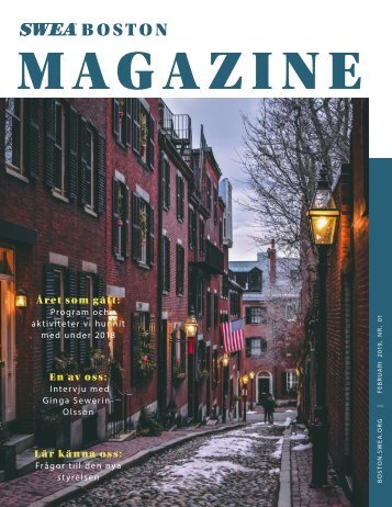 SWEA Boston Magazine - Feb2019