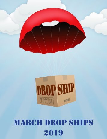 March 2019 Drop Ship Monthly