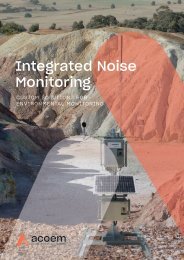 ECOTECH Integrated Noise Monitoring Systems brochure