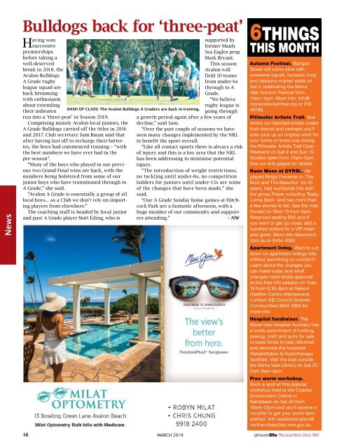 Pittwater Life March 2019 Issue