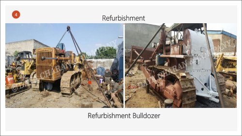 used bulldozers Caterpillar, BEML, Komatsu
