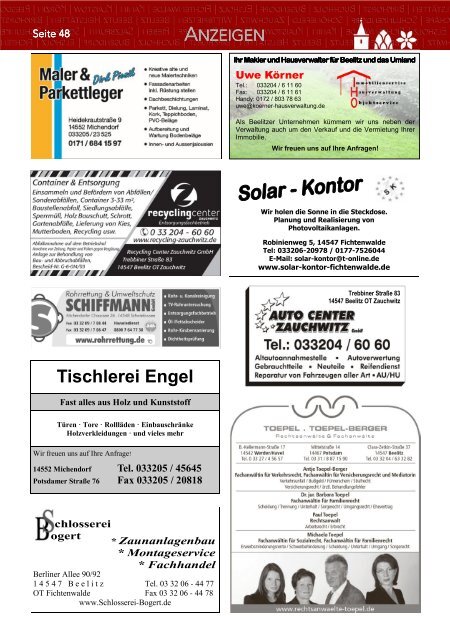 Beelitzer Nachrichten - Februar 2019