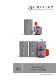 ECOTHERM Hot Water & Boiler Packages