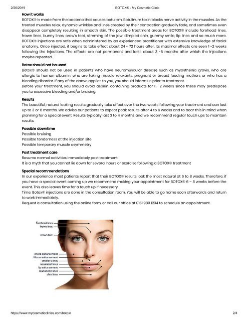 BOTOX® - My Cosmetic Clinic