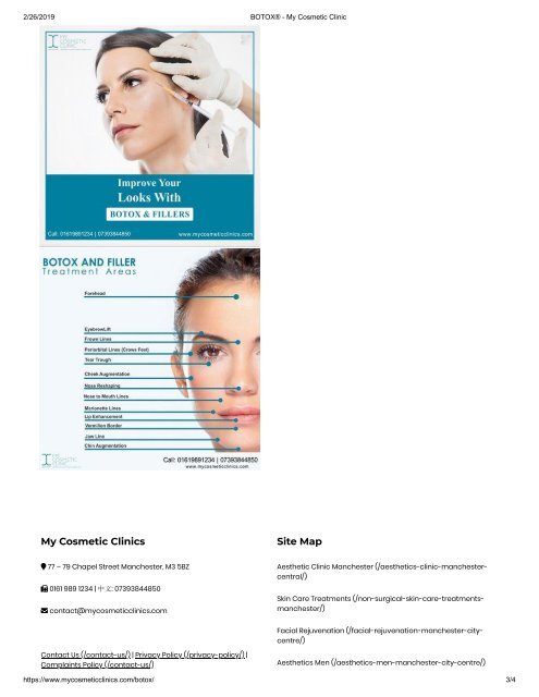 BOTOX® - My Cosmetic Clinic