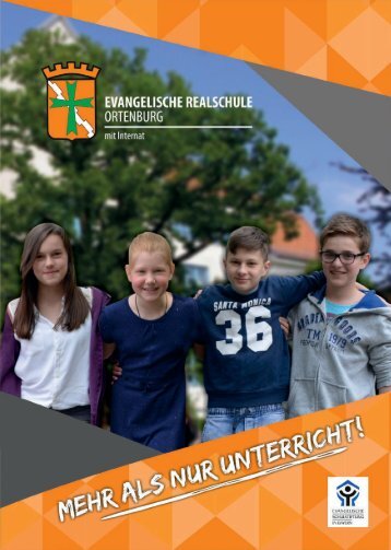 Evangelische Realschule Ortenburg Schulbroschüre