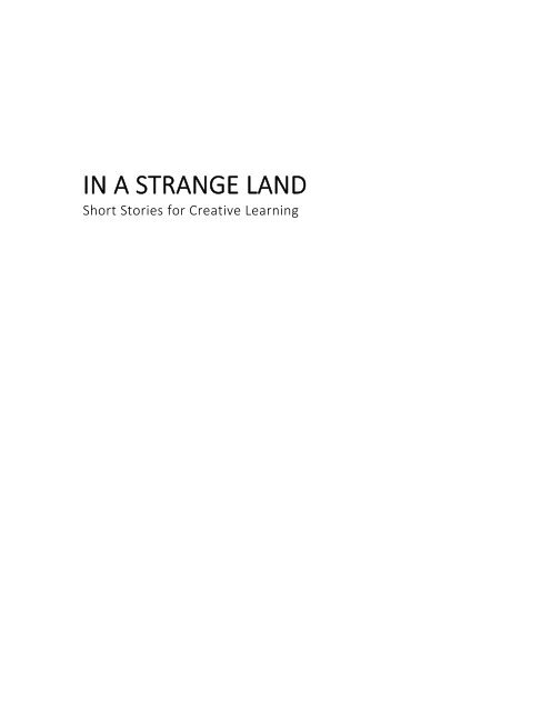 IN A STRANGE LAND PREVIEW