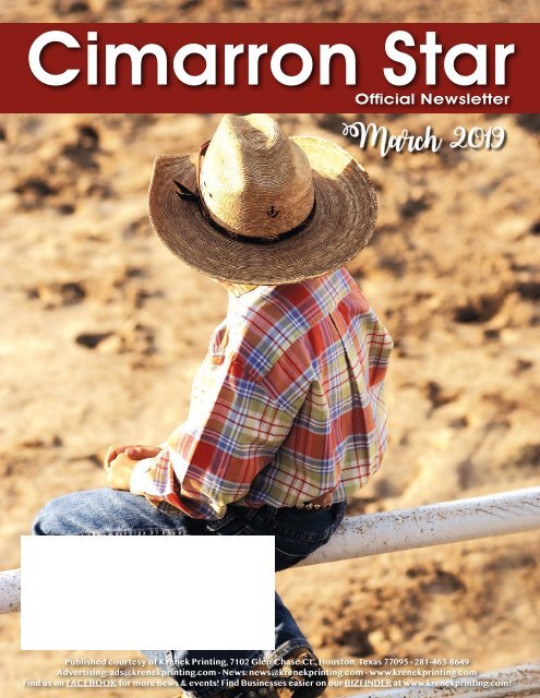 Cimarron March 2019