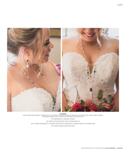 Real Weddings Magazine's “Glamour on the Ranch“ Cover Model Finalist Photo Shoot - Winter/Spring 2019 - Featuring some of the Best Wedding Vendors in Sacramento, Tahoe and throughout Northern California!